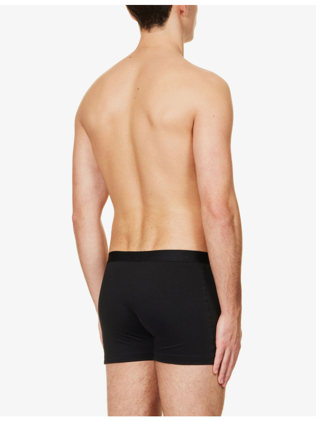 Tonal waistband stretch cotton-blend boxers - 4