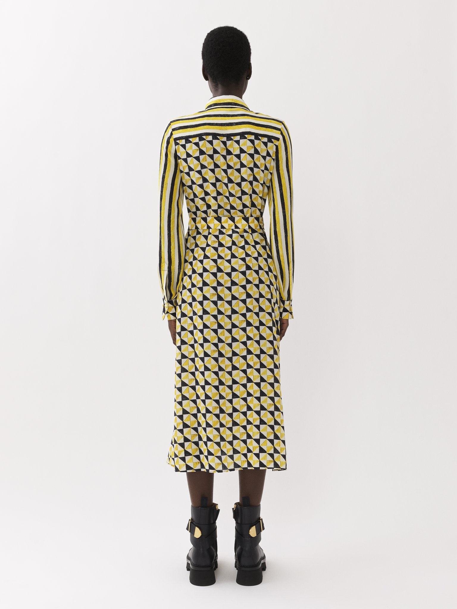 MIDI DRESS WITH PRINT - 4