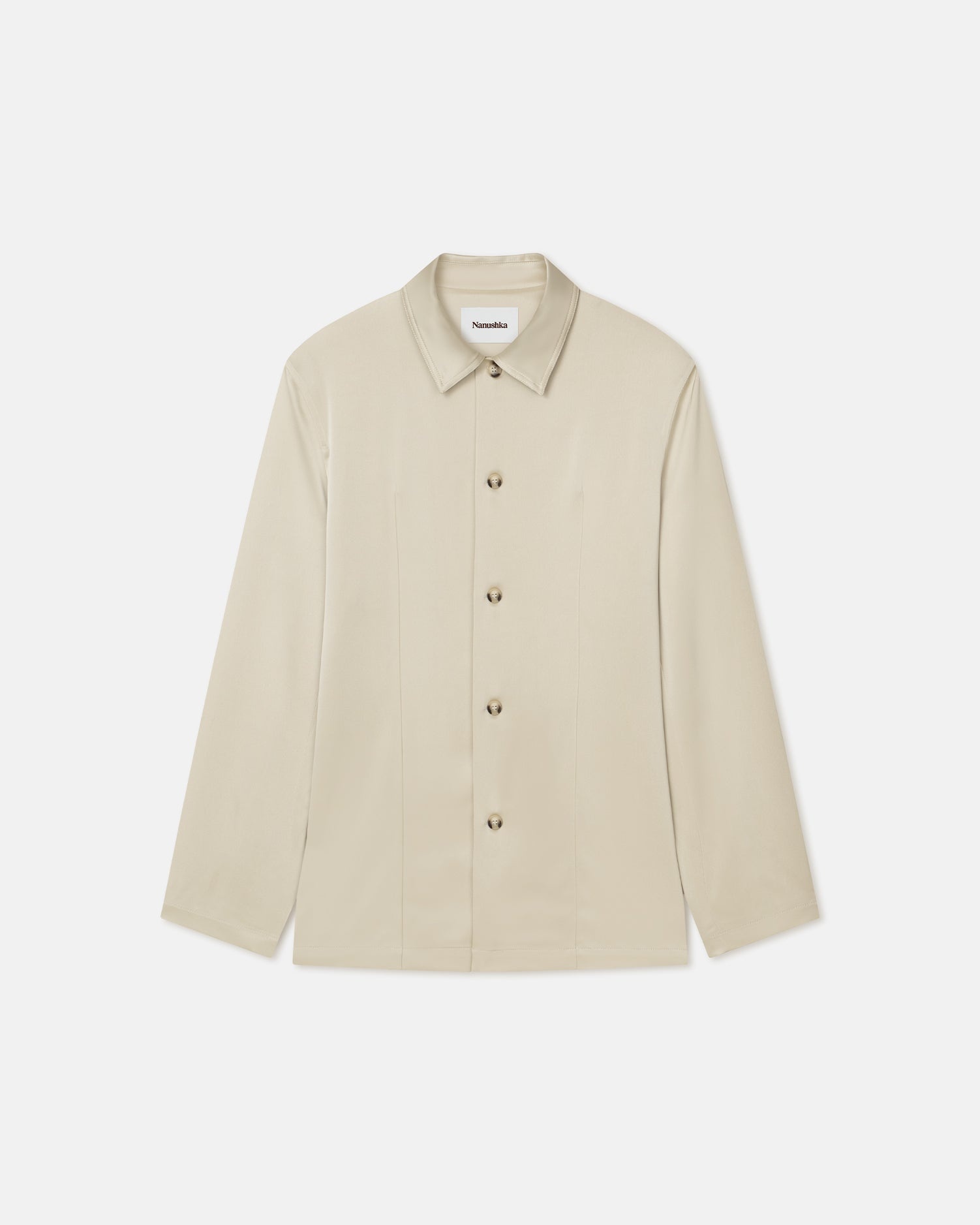 Slip Satin Shirt - 4