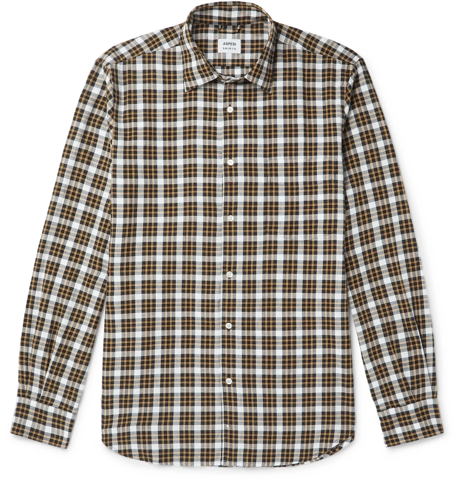 Gingham Cotton Shirt - 1