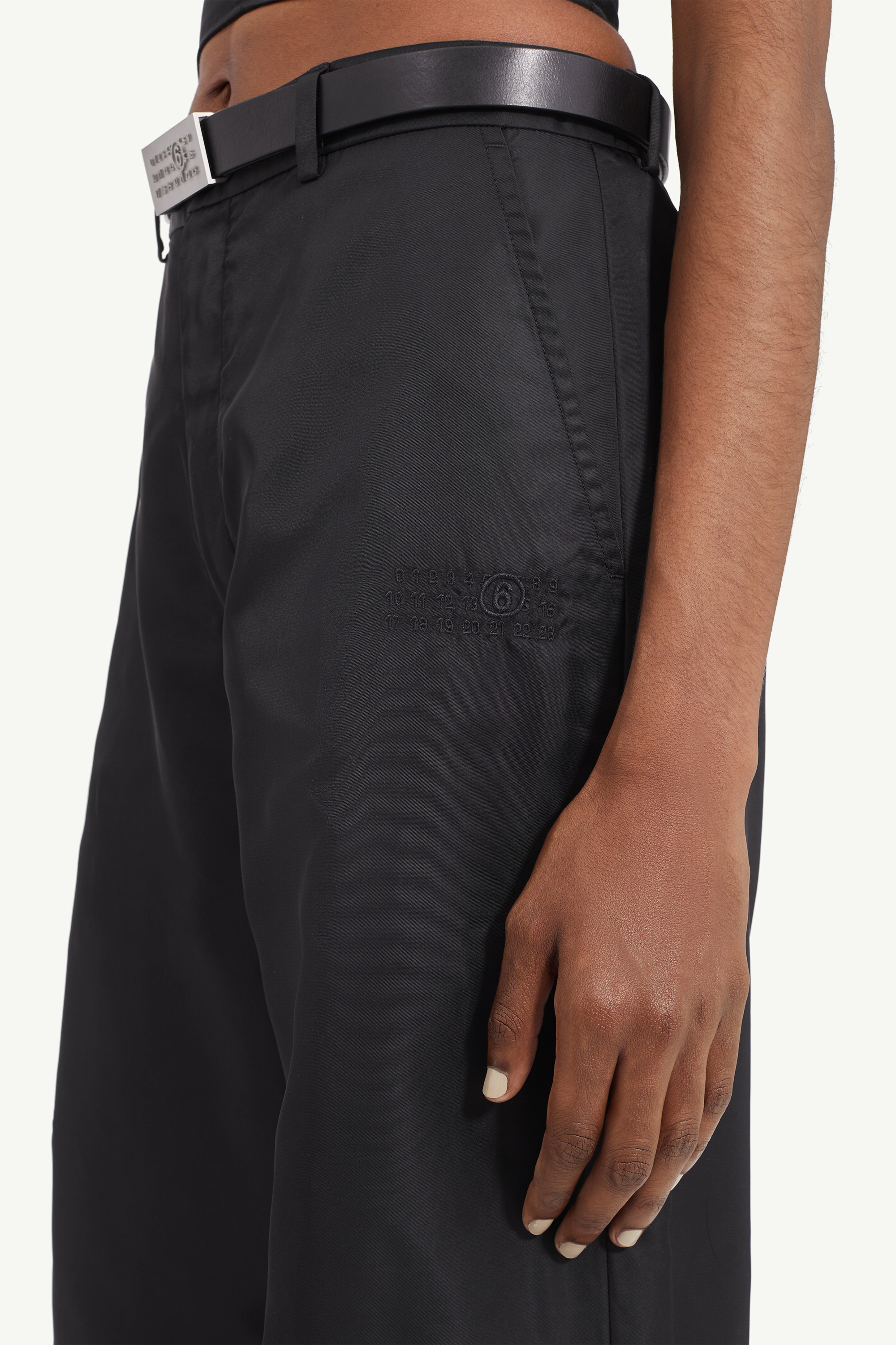 Print flared trousers - 5
