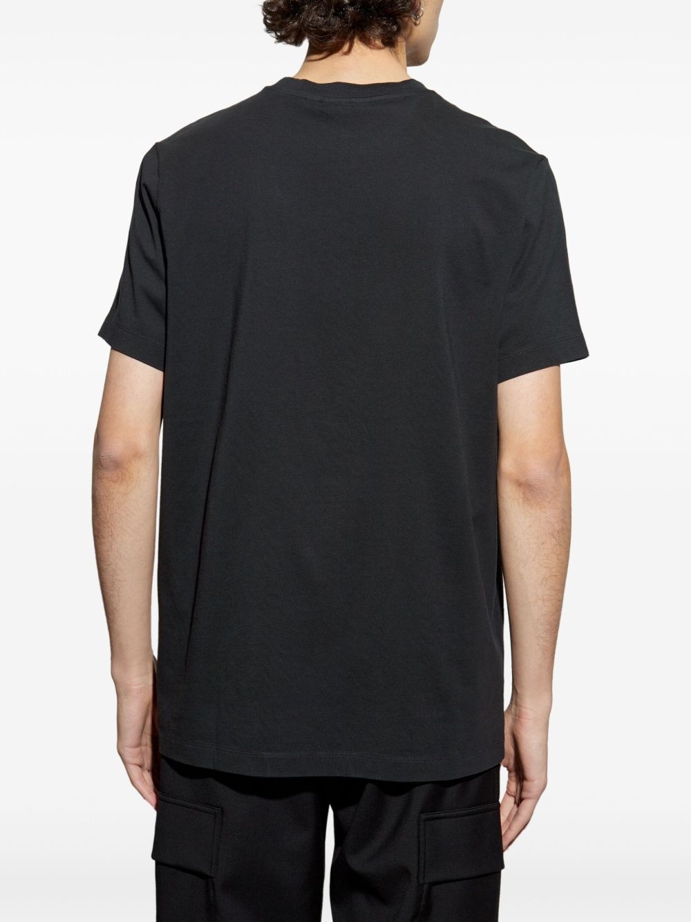 logo-embroidered T-shirt - 4