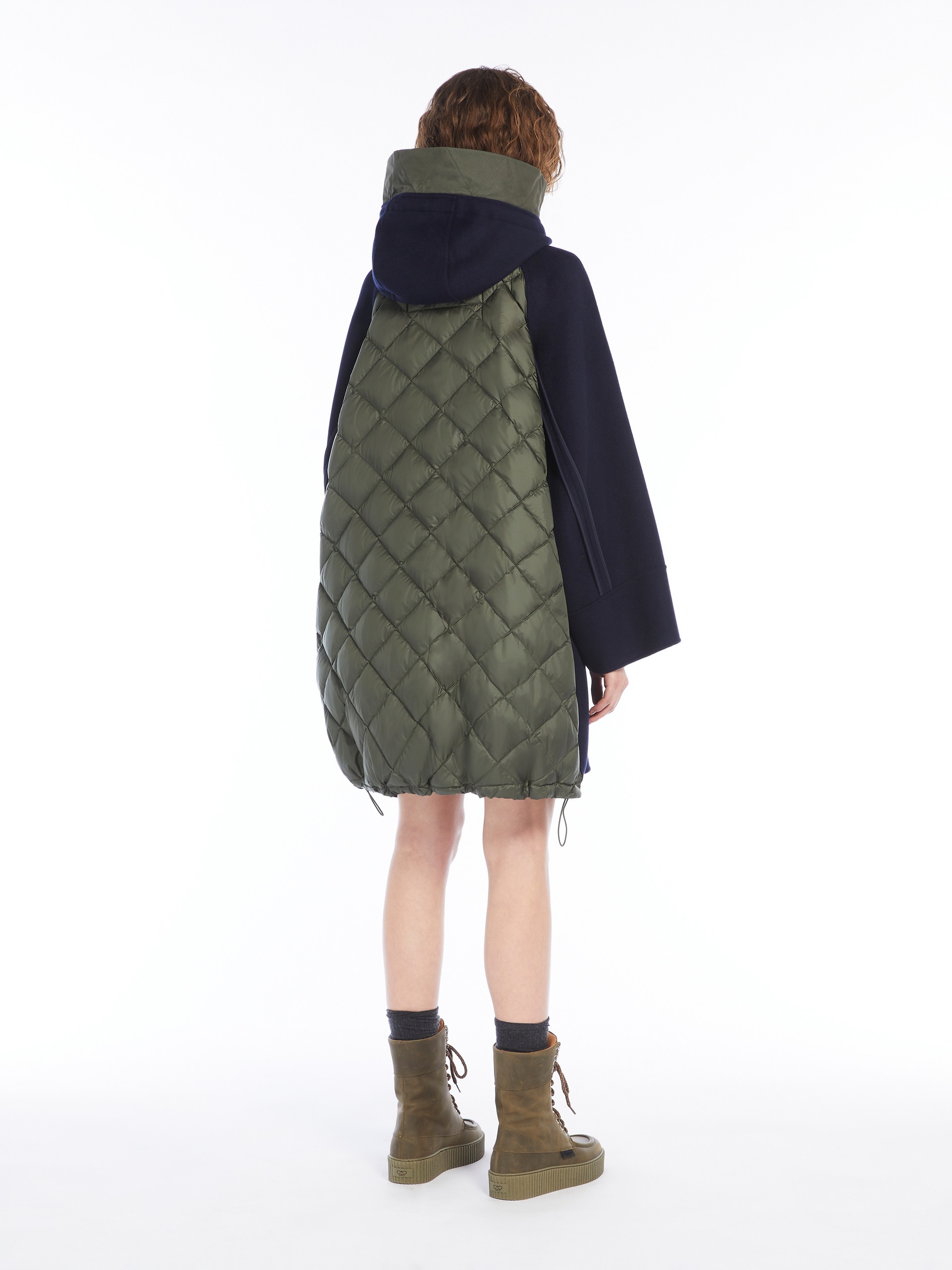 CHICCA Wool and water-repellent canvas parka - 4