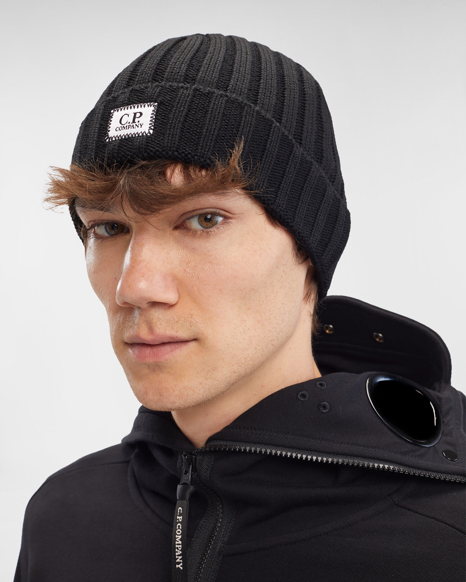 Extra Fine Merino Wool Logo Beanie - 2