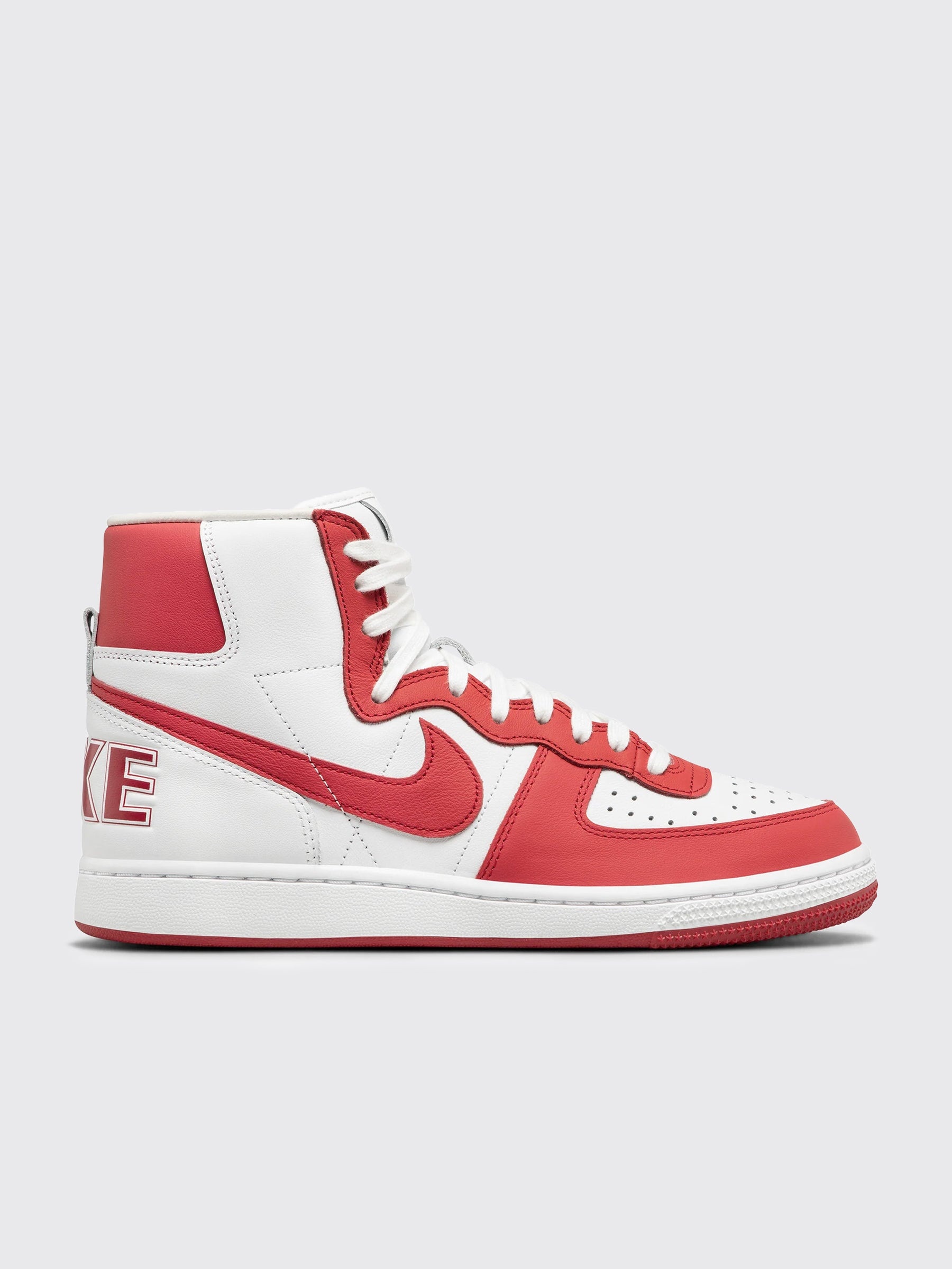 NIKE X COMME DES GARÇONS HOMME PLUS TERMINATOR HIGH RED / WHITE - 1