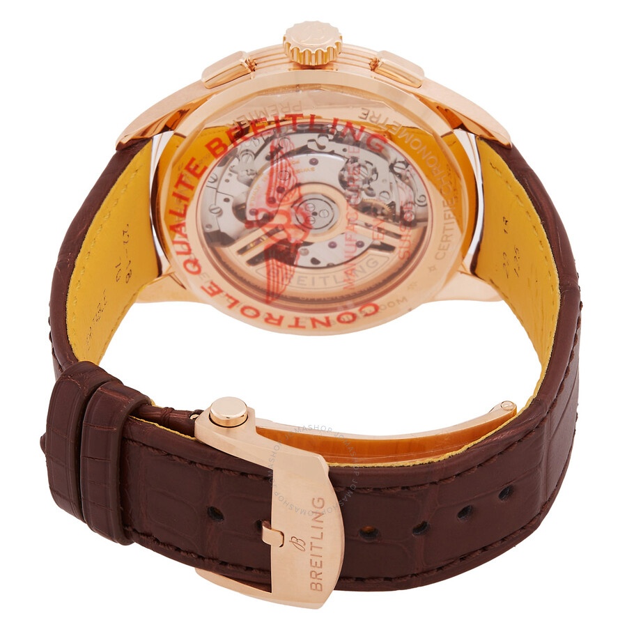 Breitling Premier B01 Chronograph Automatic Rose Gold Dial Men's Watch RB0145371G1P2 - 3