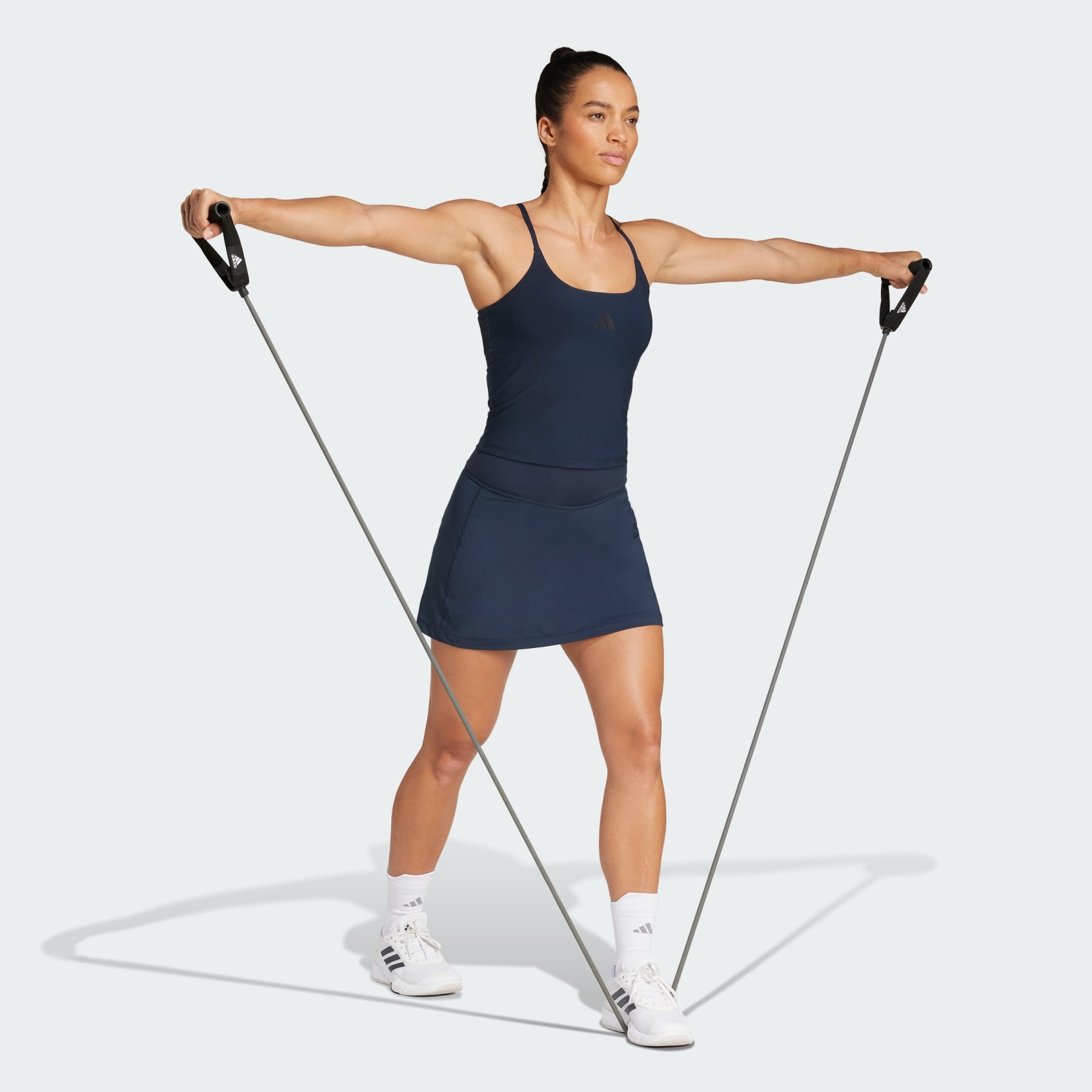 Optime Skort With Integrated Bike Shorts - 4
