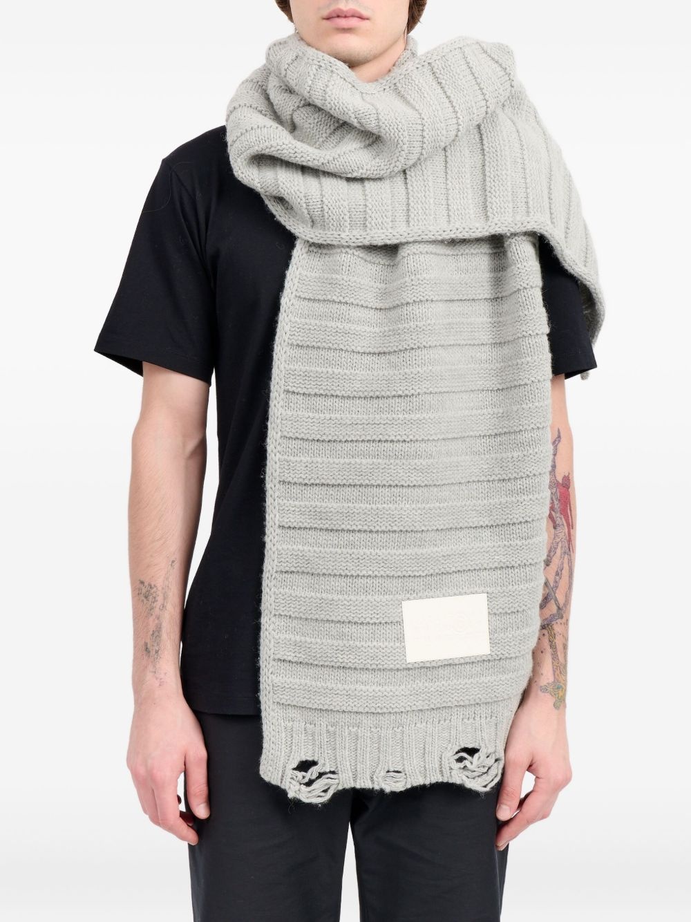 knitted scarf - 4