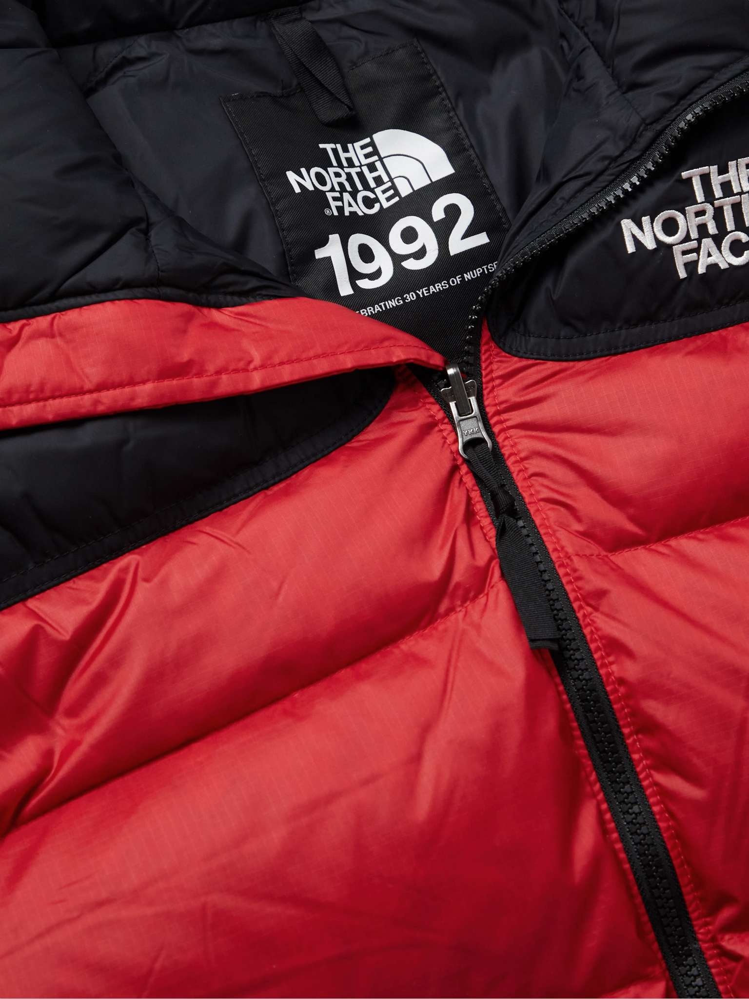 The North Face 92 Retro Anniversary Nuptse Shell-Trimmed Ripstop Down ...