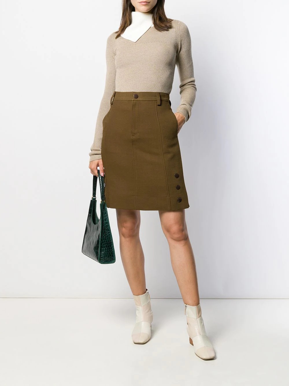 side button skirt - 2