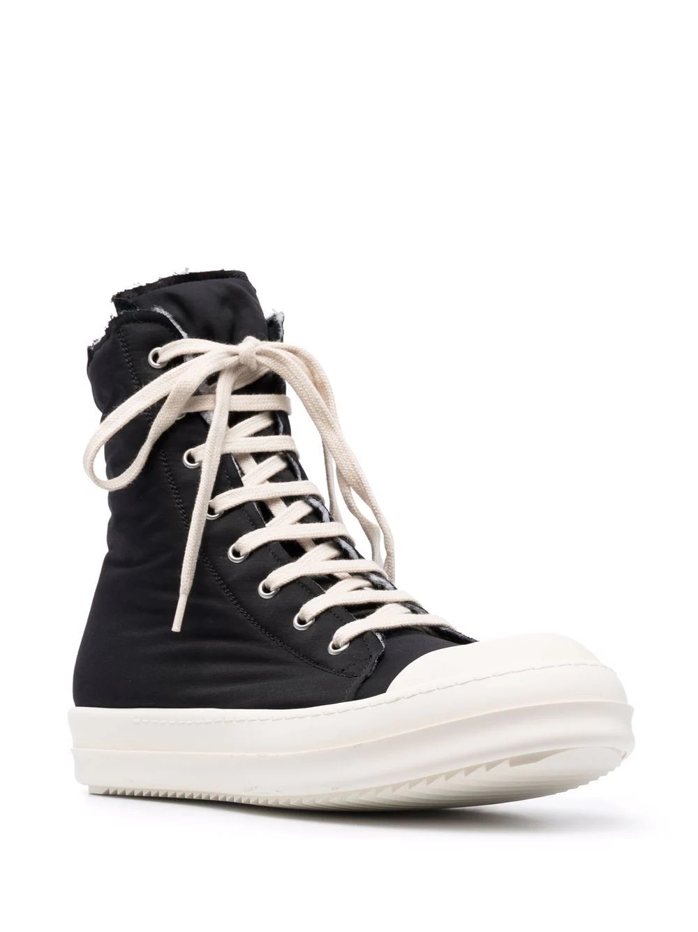 lace-up high-top sneakers - 2