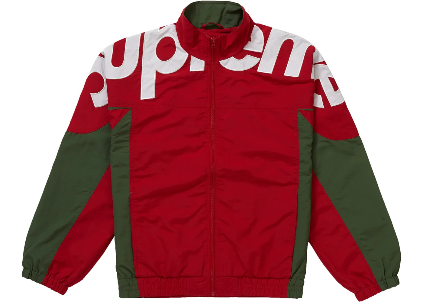 Supreme Shoulder Logo Track Jacket Red - 1