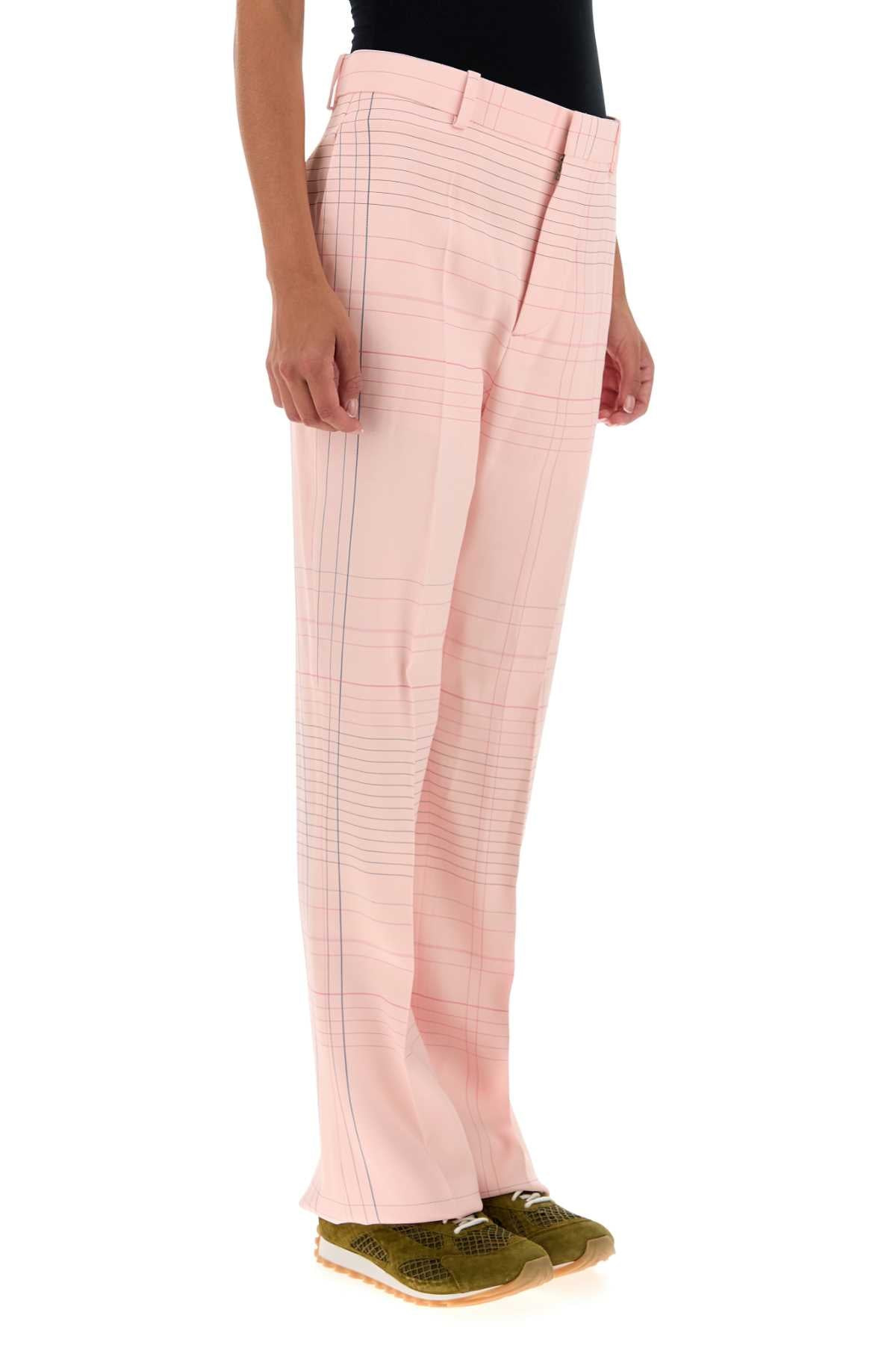Bottega Veneta Women Pink Stretch Viscose Blend Pant - 3