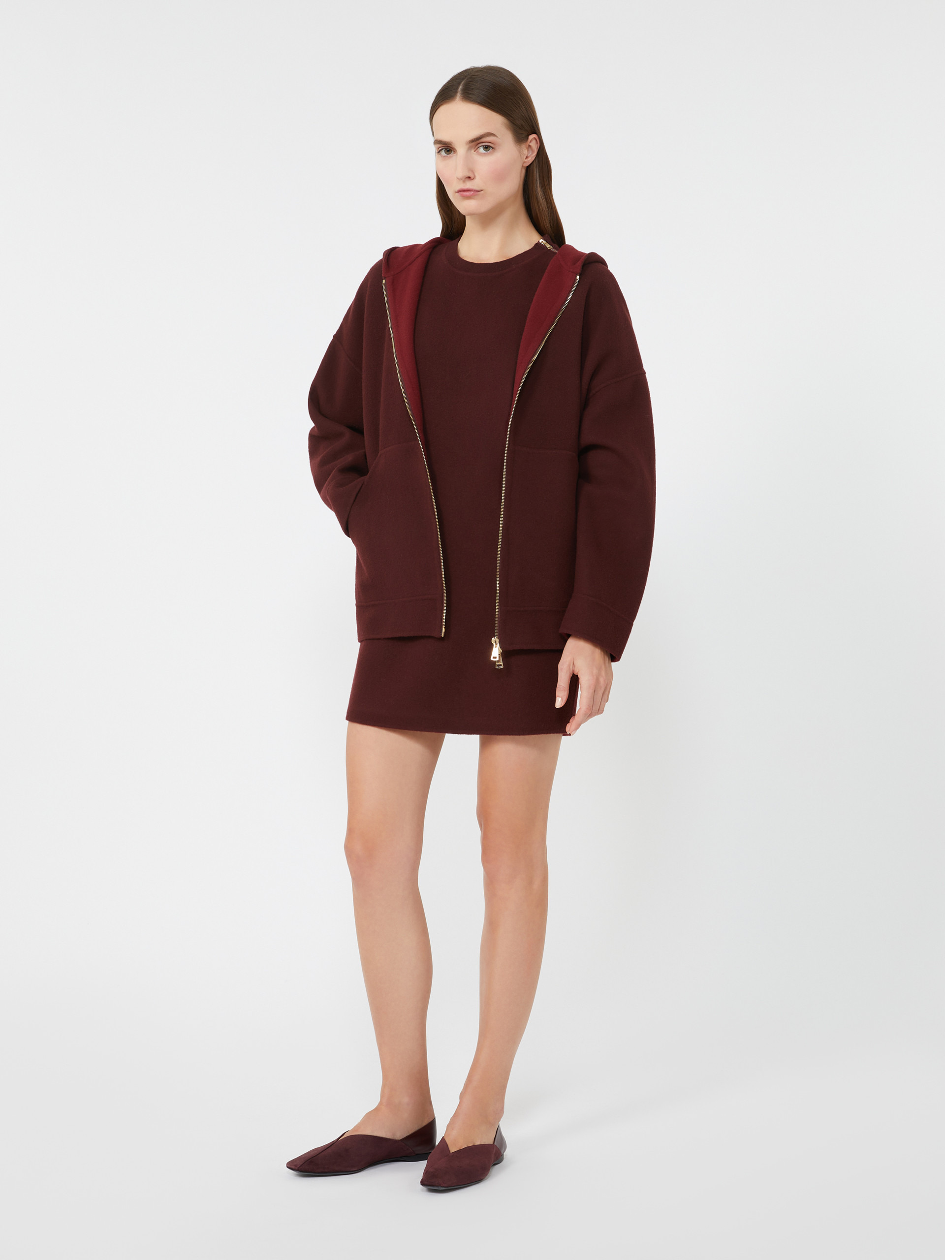 CANADA Short, wool and cashmere jersey dress - 2