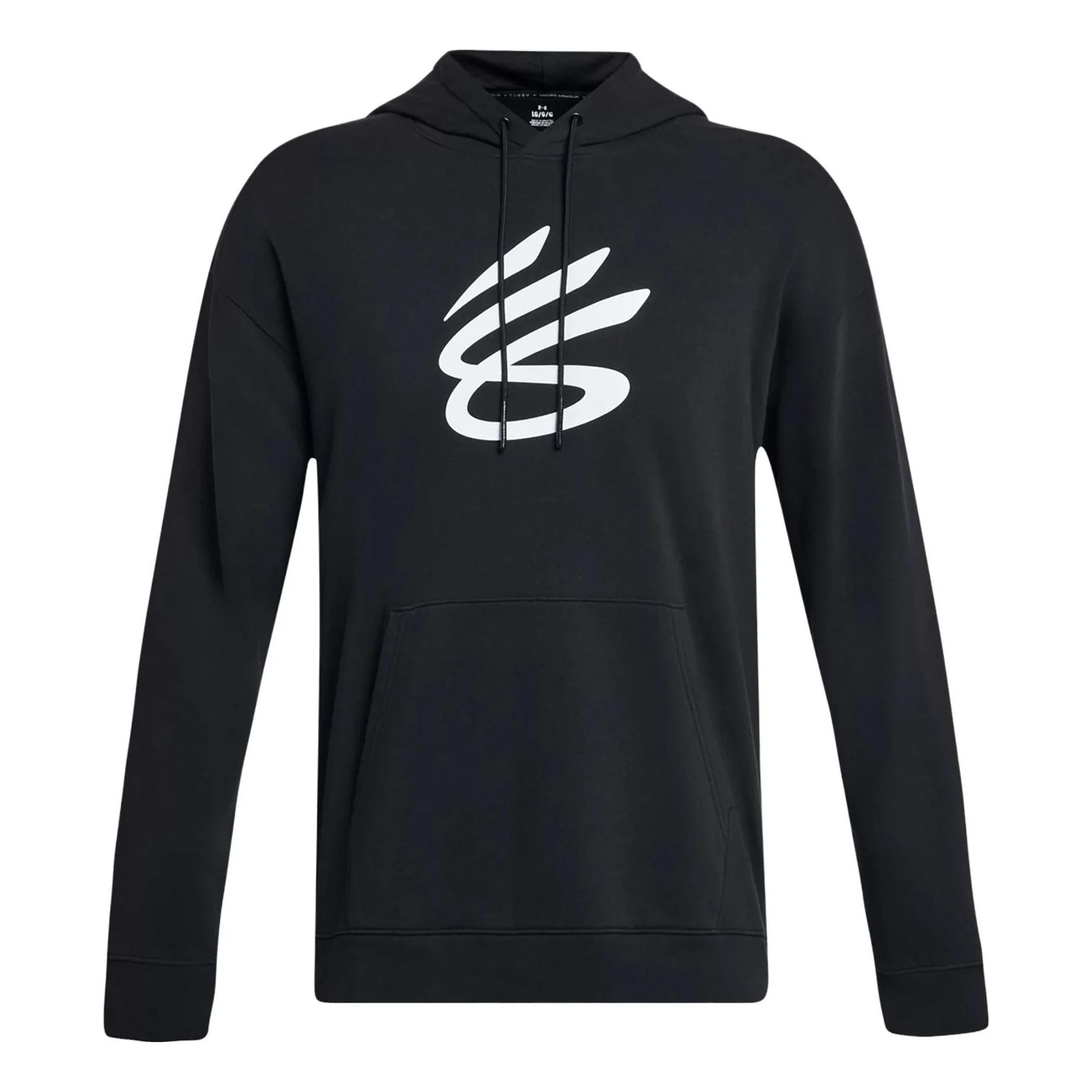 Under Armour Curry Splash Hoodie 'Black White' 1380839-001 - 1