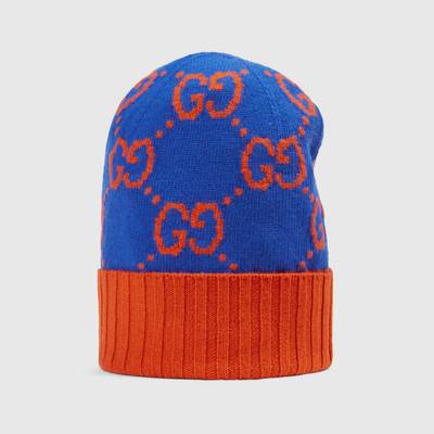 GUCCI GG knit wool hat outlook