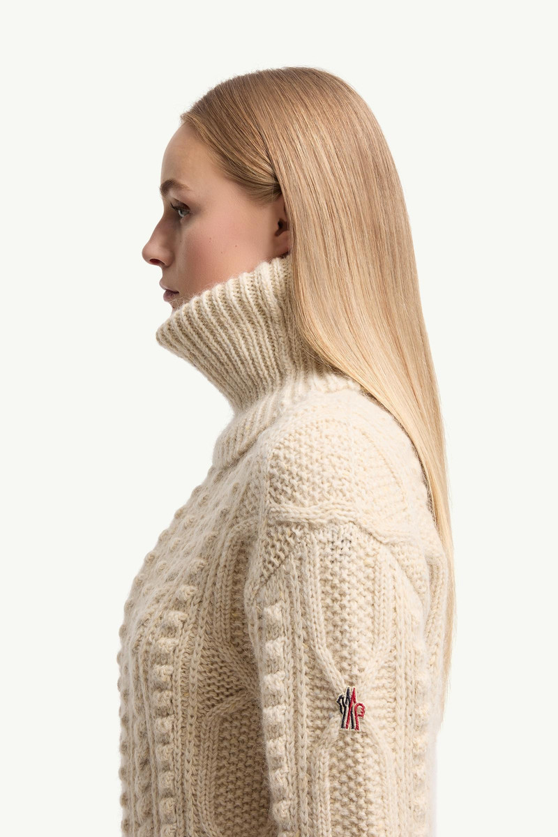 Wool & Mohair Blend Turtleneck Sweater 3