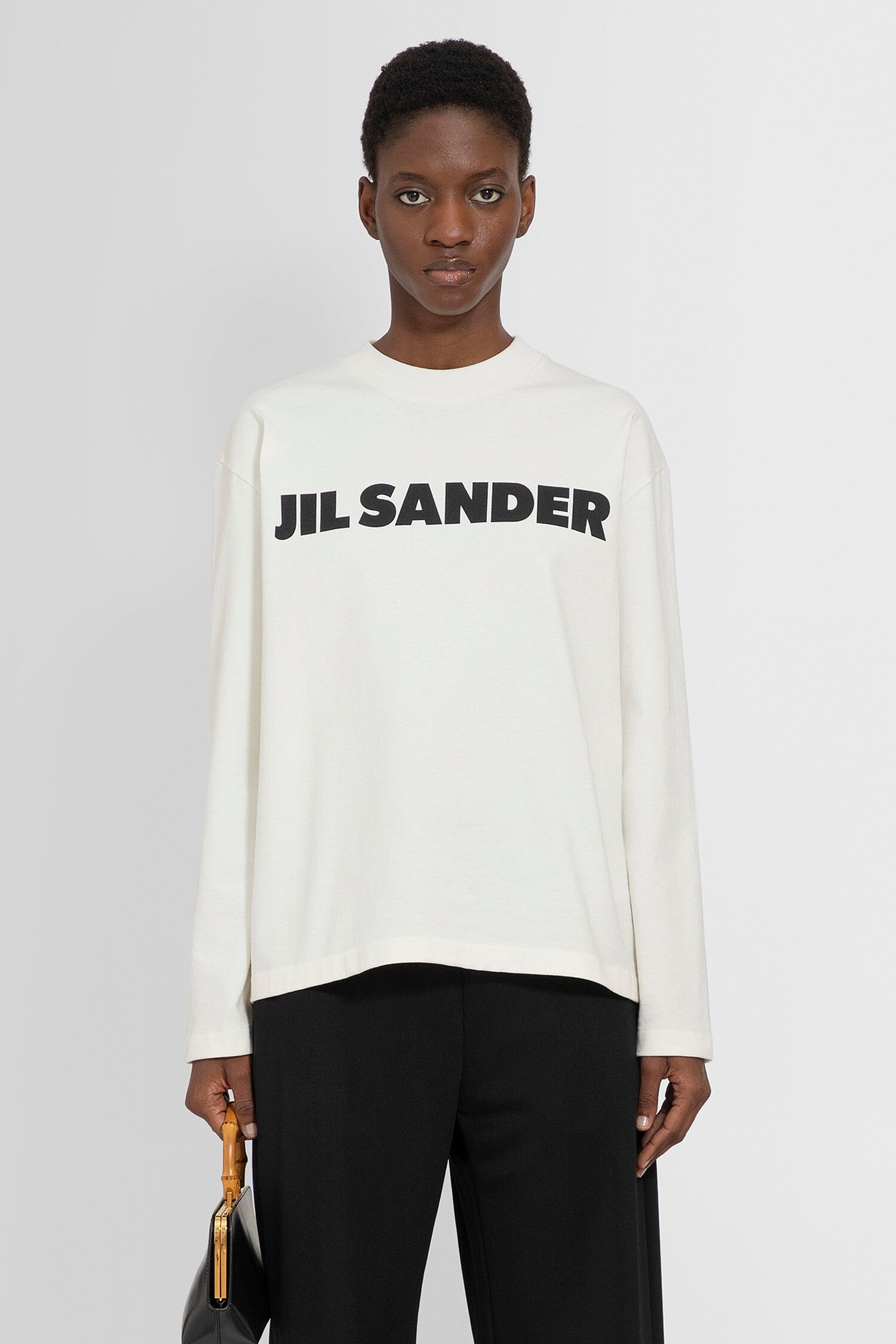 JIL SANDER WOMAN WHITE T-SHIRTS - 1