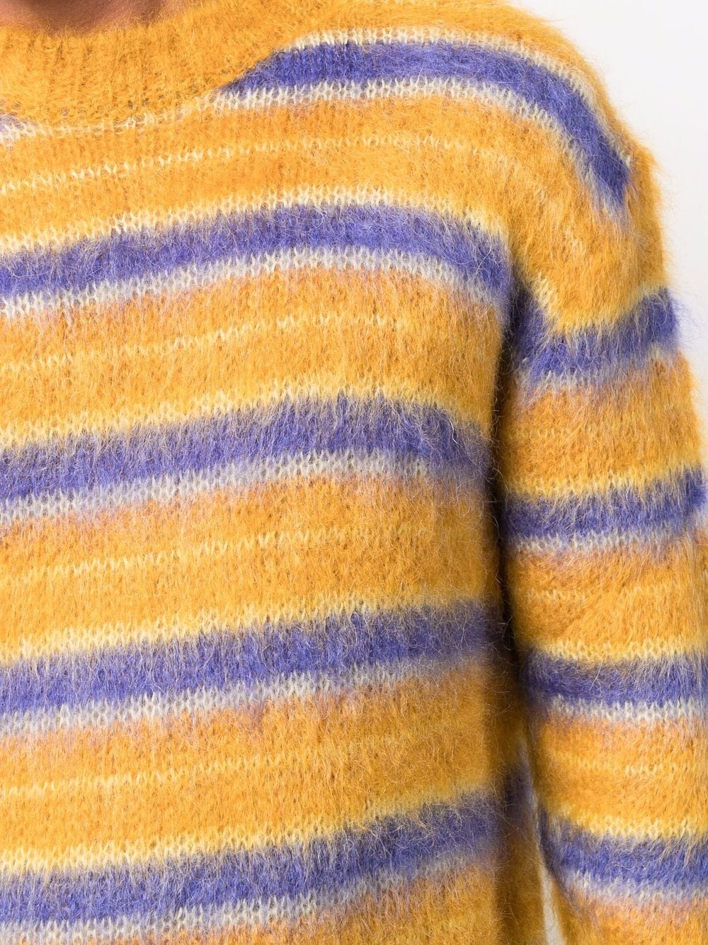 striped knitted jumper - 5