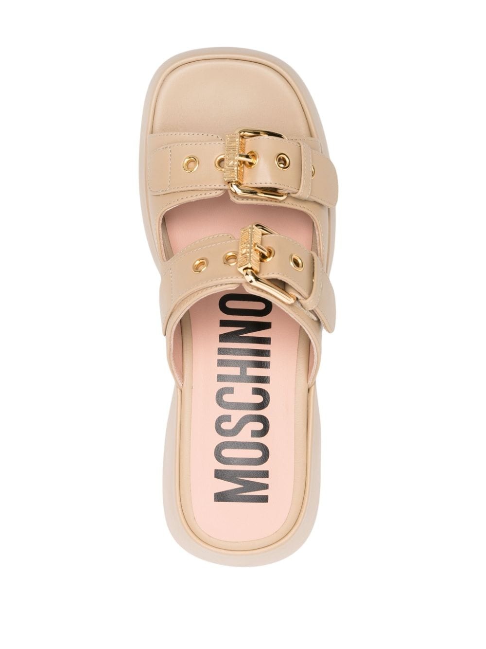 Dolly 75mm leather mules - 4