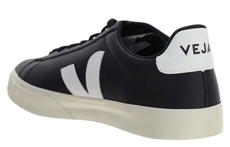 Veja Campo Leather Lace-Up 'Black White' CP0501215 - 3