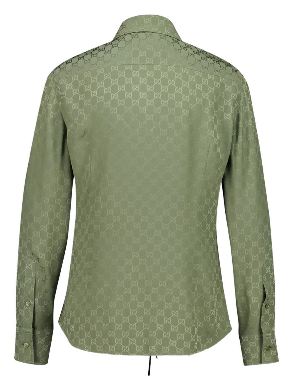 GG jacquard long-sleeve shirt - 2