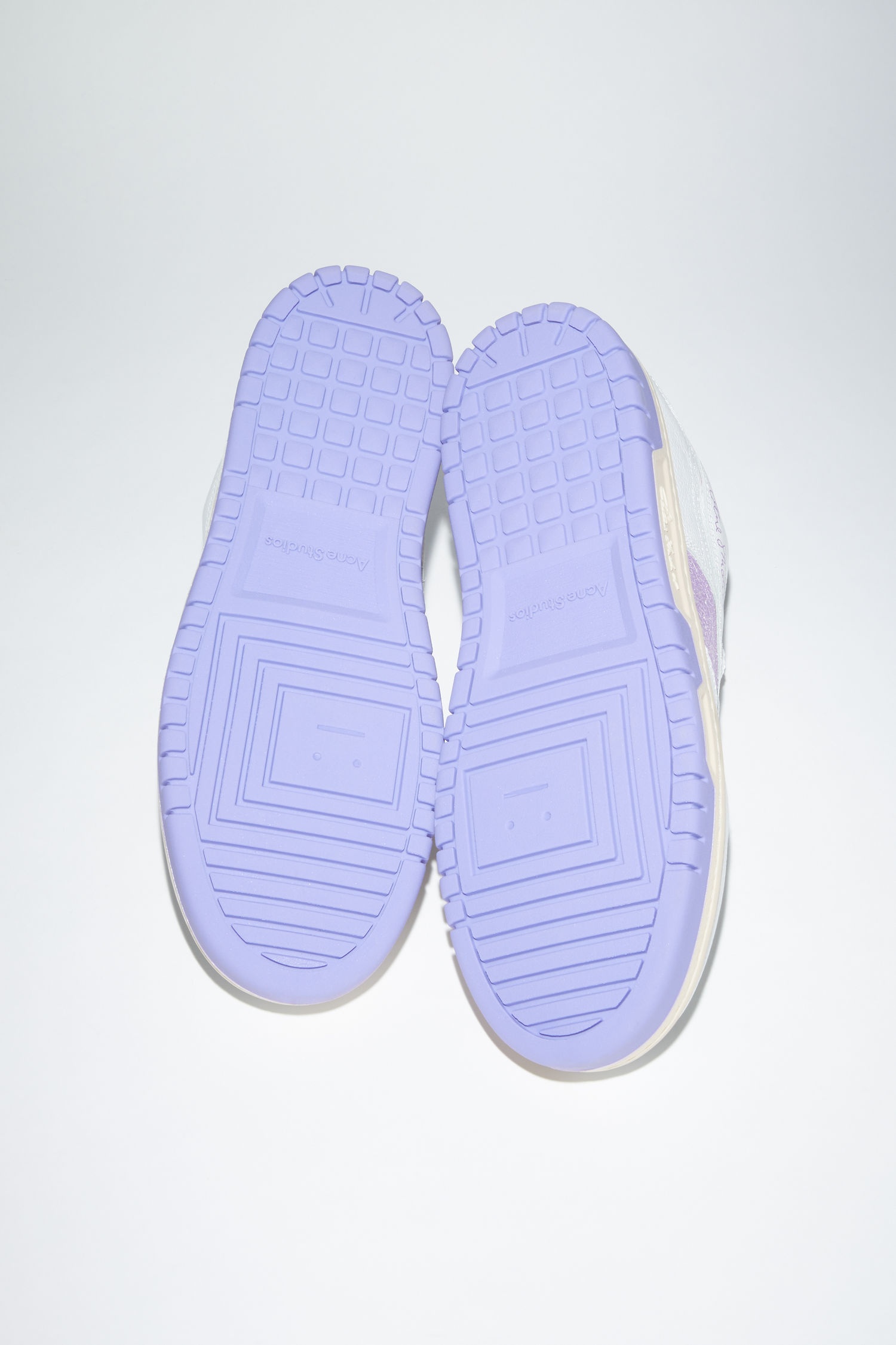 Low top sneakers - White/purple - 3