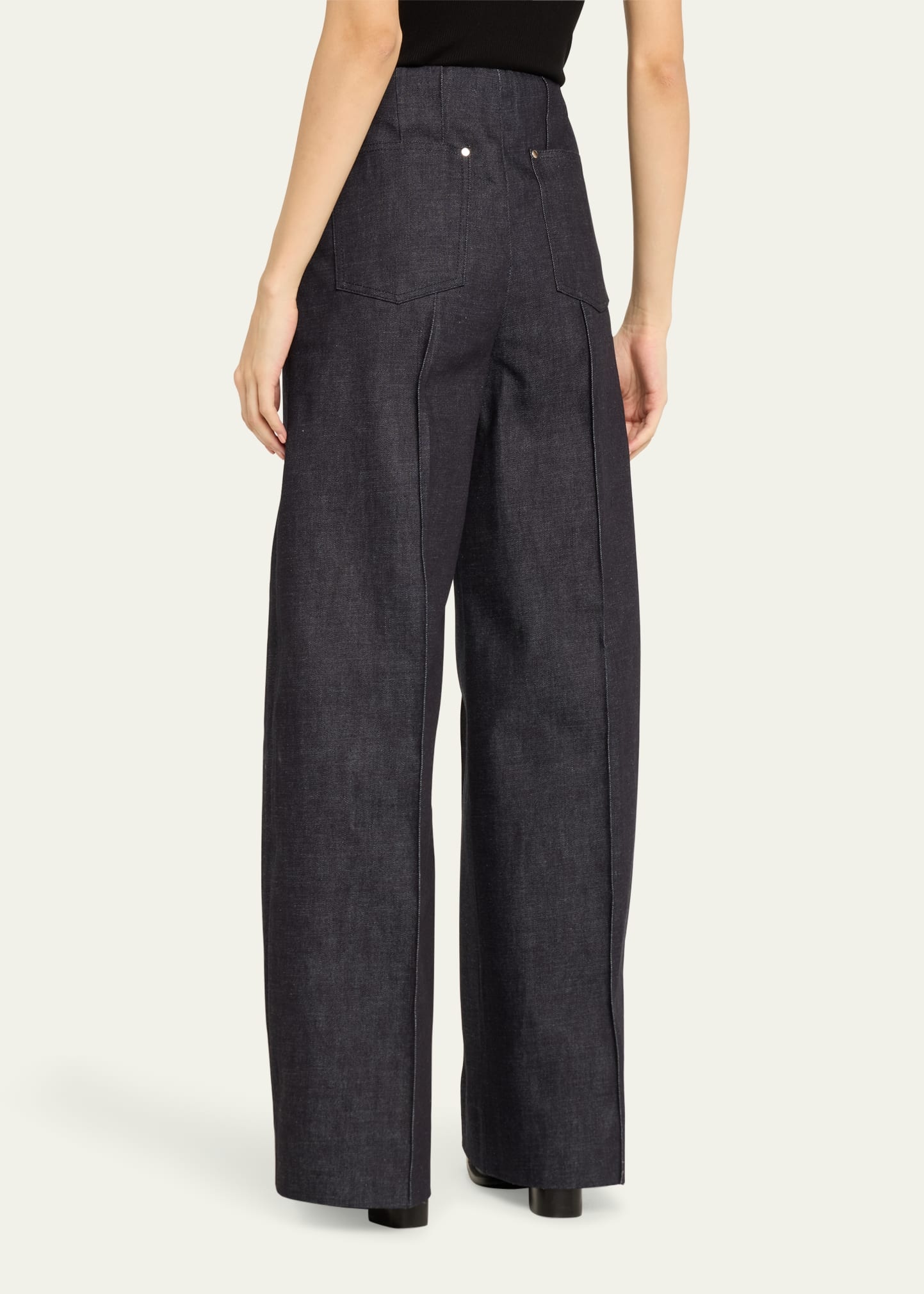 Oversize Denim Pants - 3