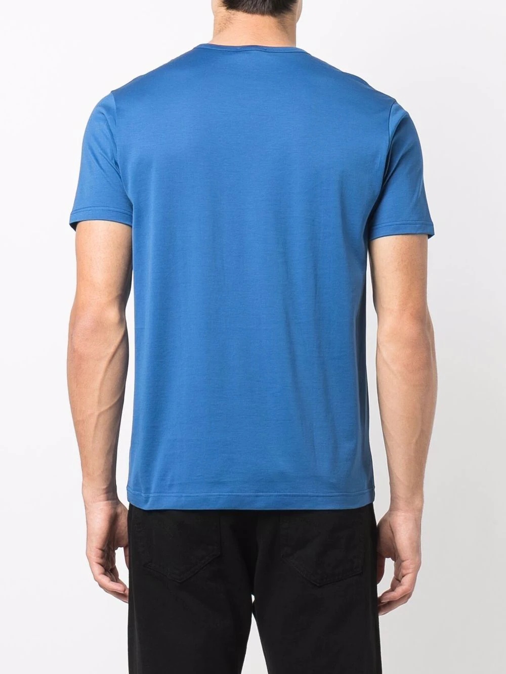 short-sleeved cotton T-shirt - 4