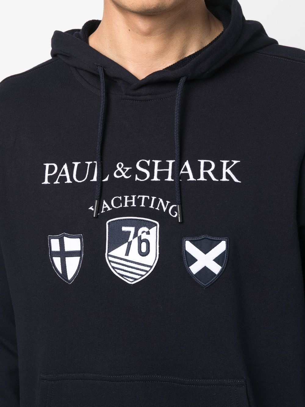 logo-print hoodie - 5