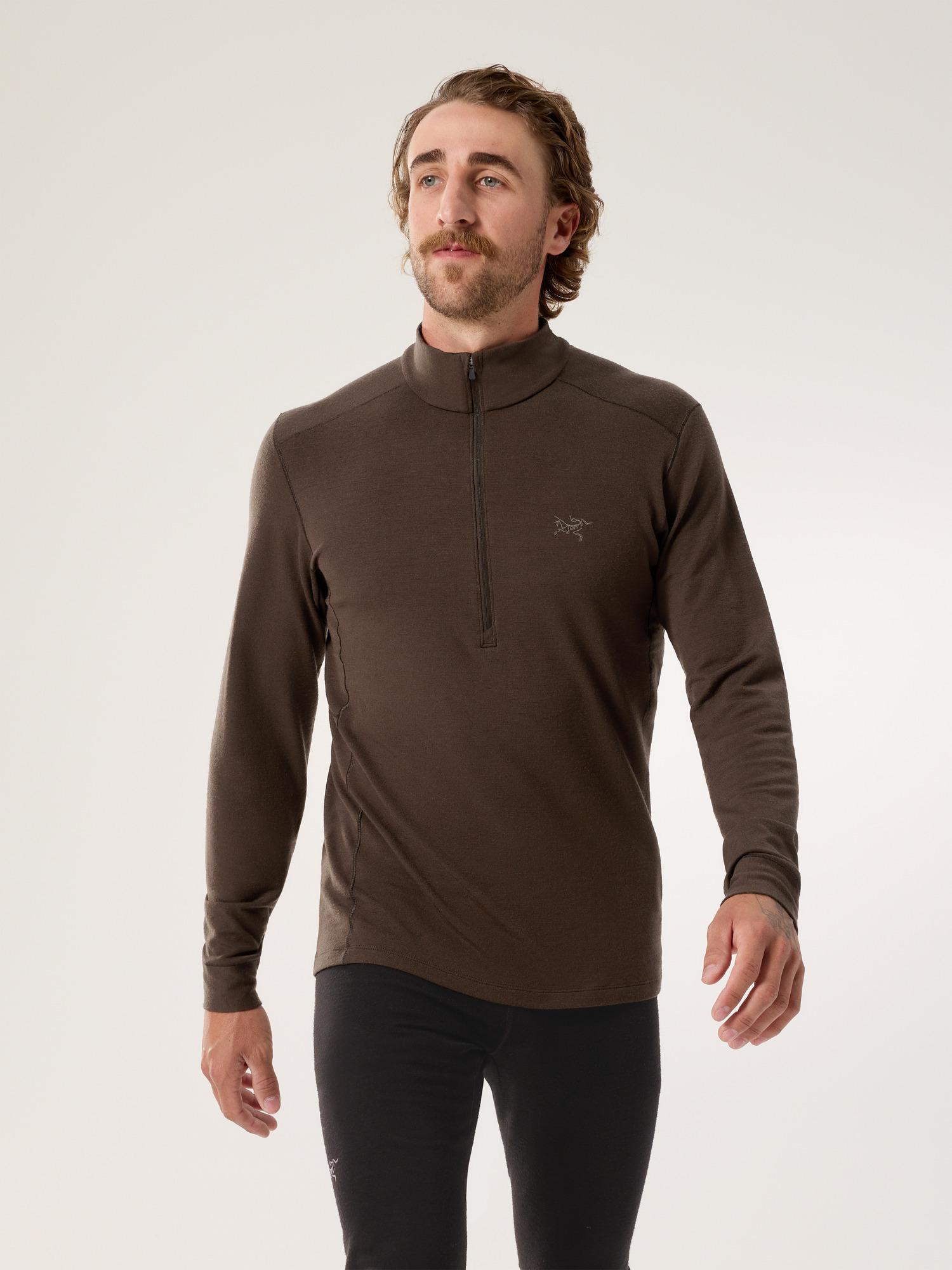 Rho Merino Wool Zip Neck - 2