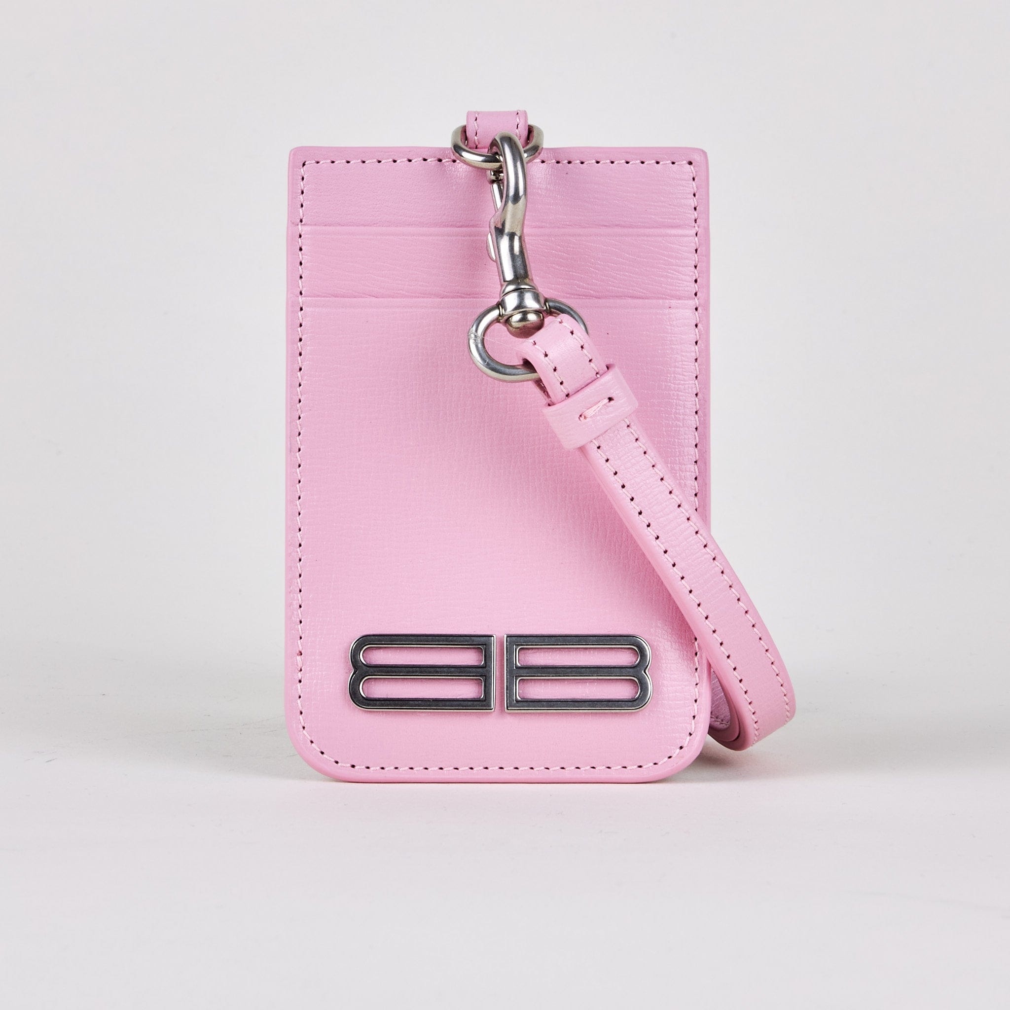 Balenciaga Women's Gossip Pink Card Holder - 1