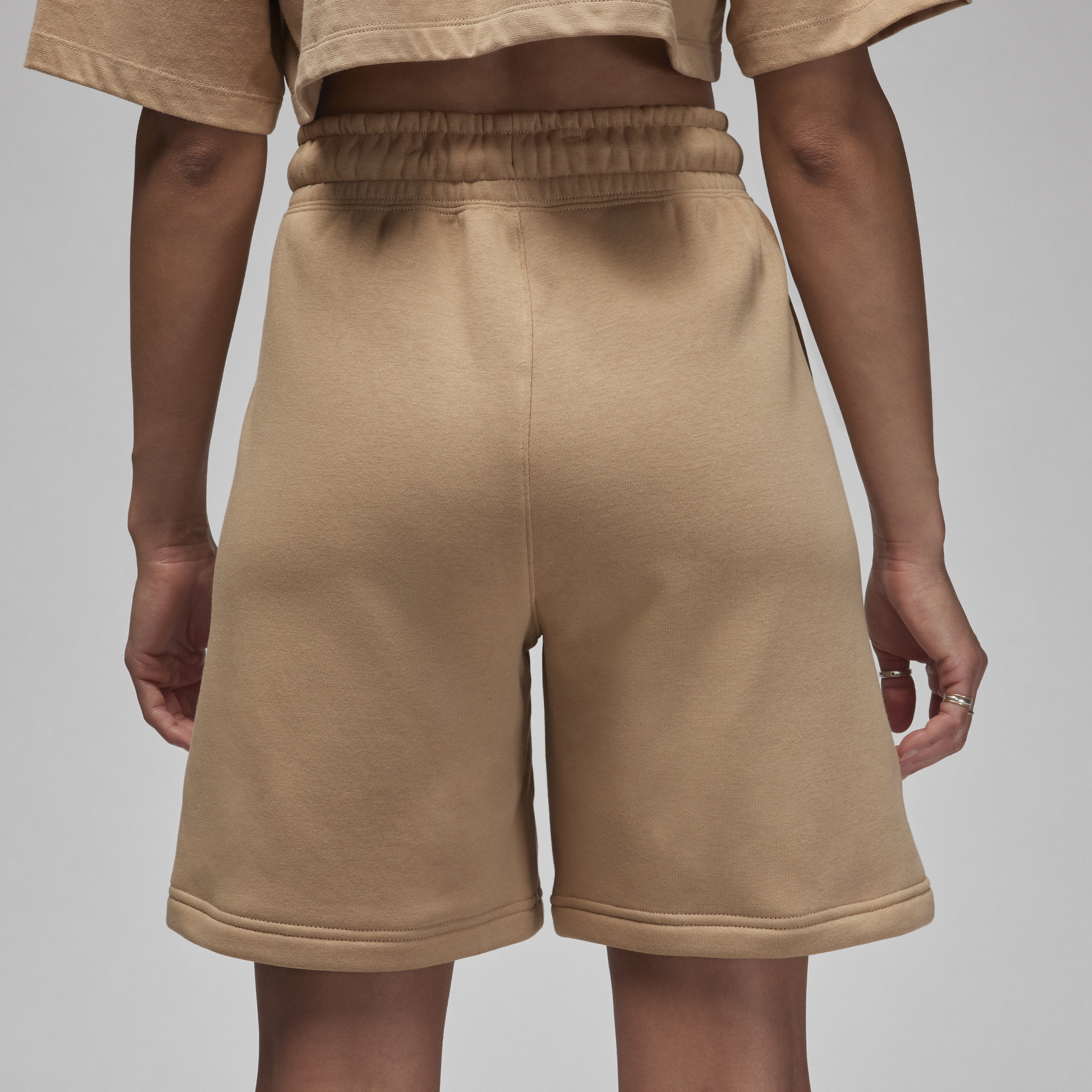 Women's Jordan Artist Series by Jordan Moss Brooklyn Fleece Shorts - 3