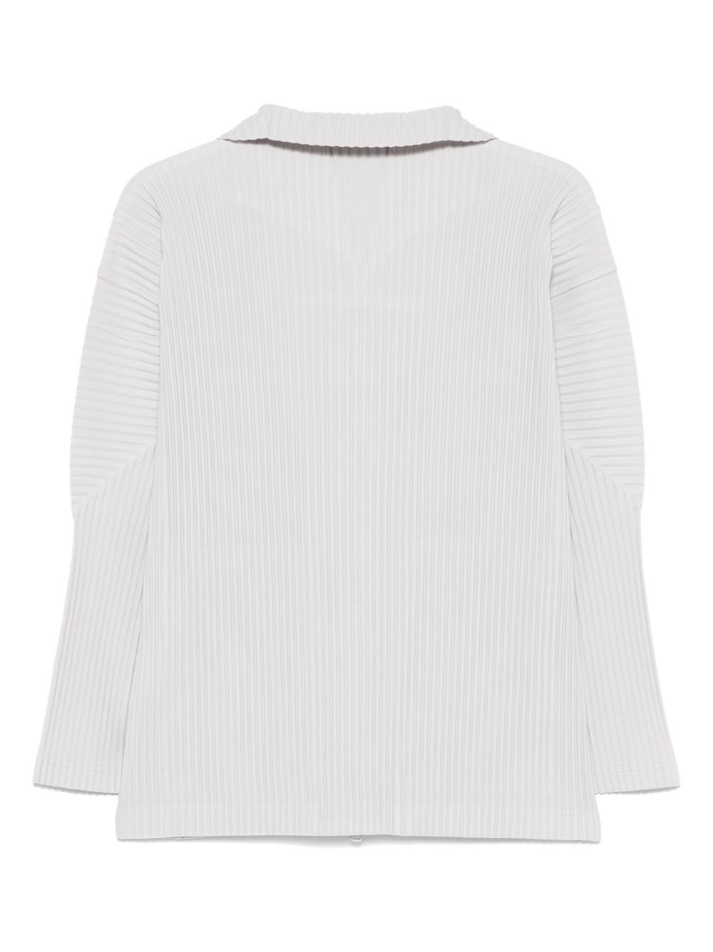 pleated jacket - 2