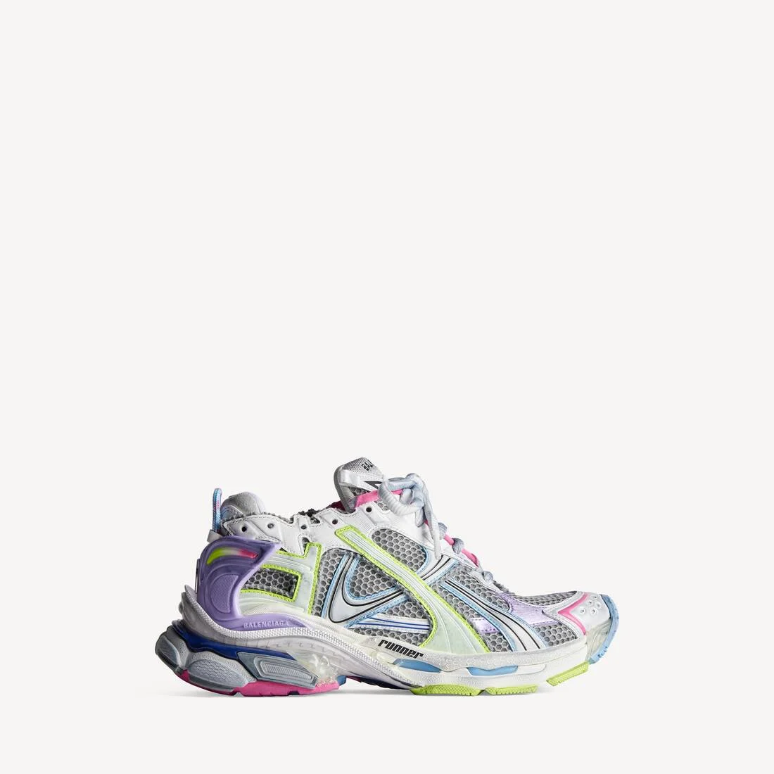 Women's Runner Sneaker in Grey - 1