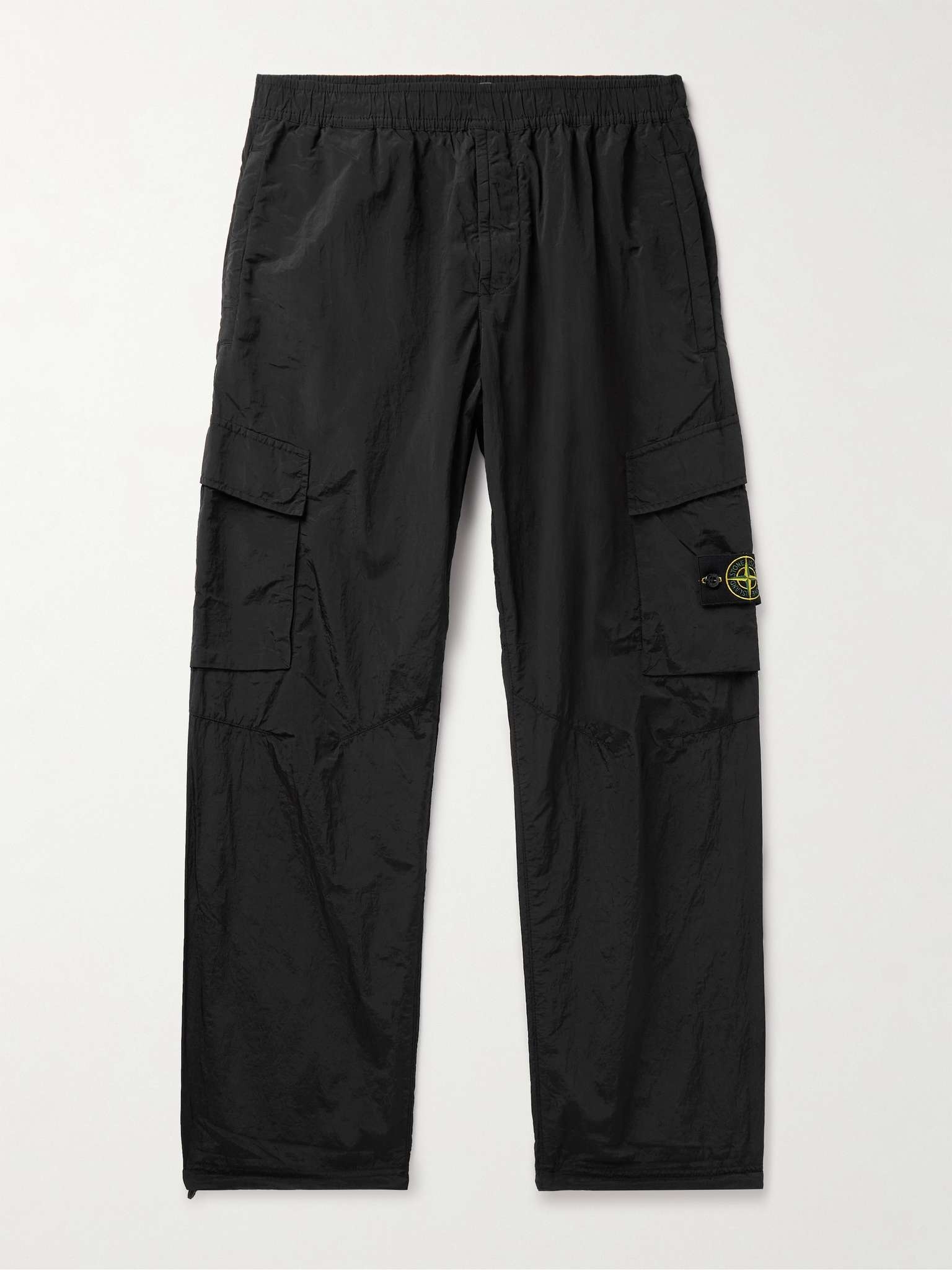 Stone Island Tapered Logo-Appliquéd ECONYL® Nylon Metal Cargo