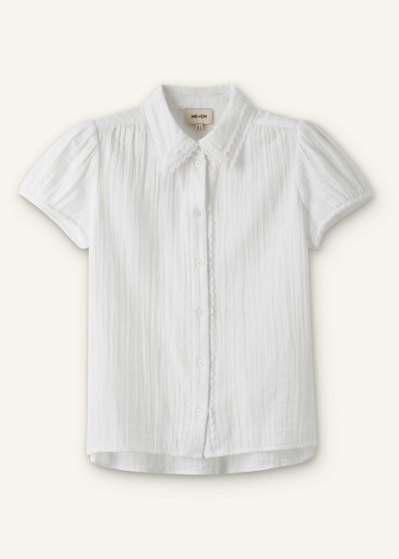 Summer Trim Blouse - 1