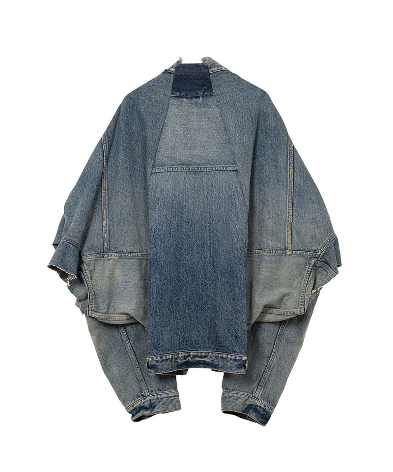 Reversed Front Denim Jacket 23