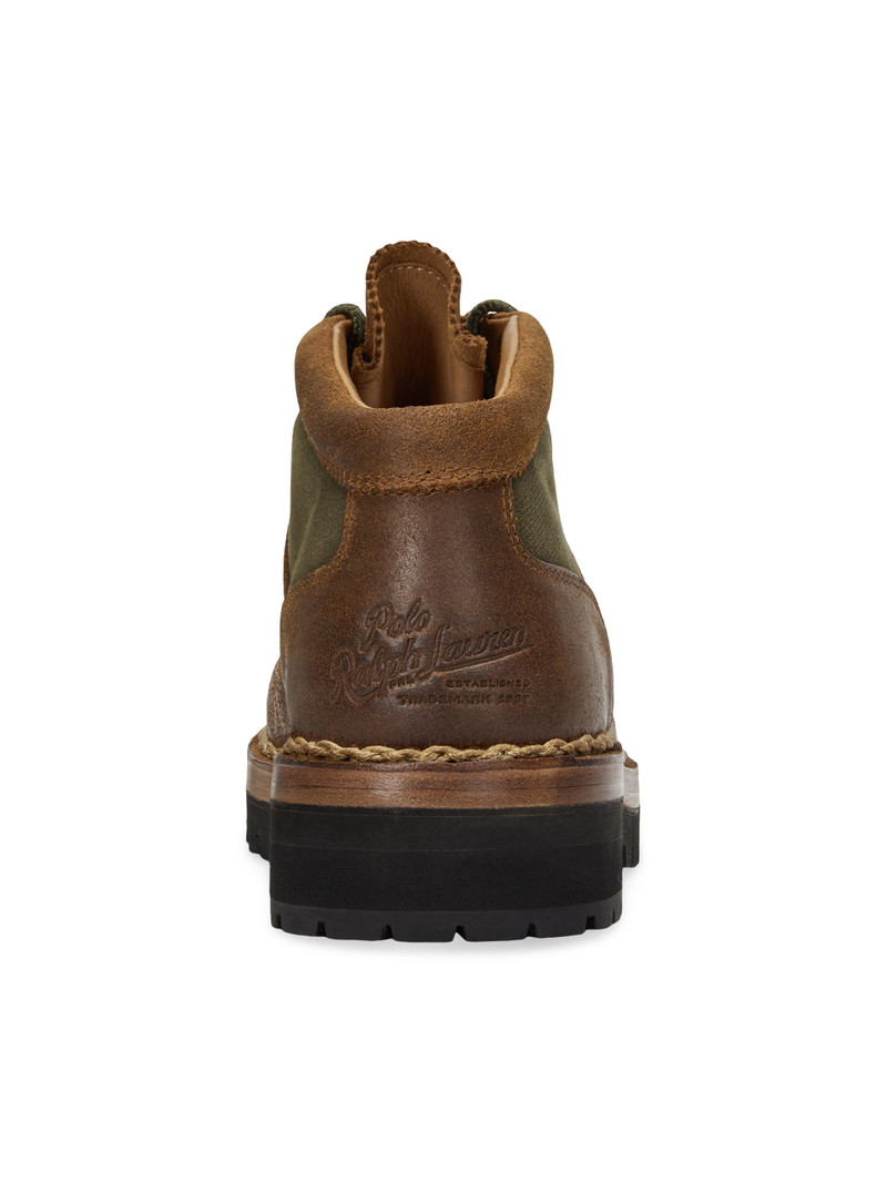 Men's Alpine Waxed Suede Boots - Teak Canopy Olive 4