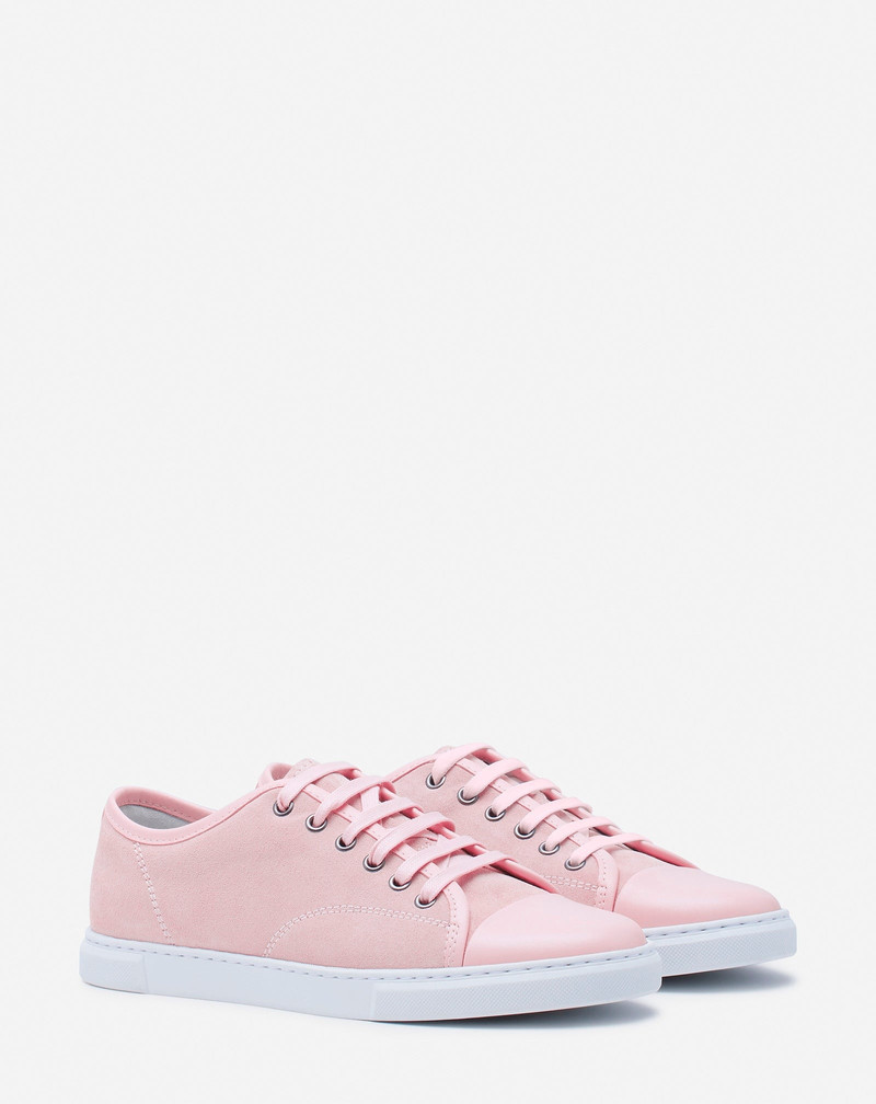 Lanvin DBB1 LEATHER AND SUEDE SNEAKERS outlook