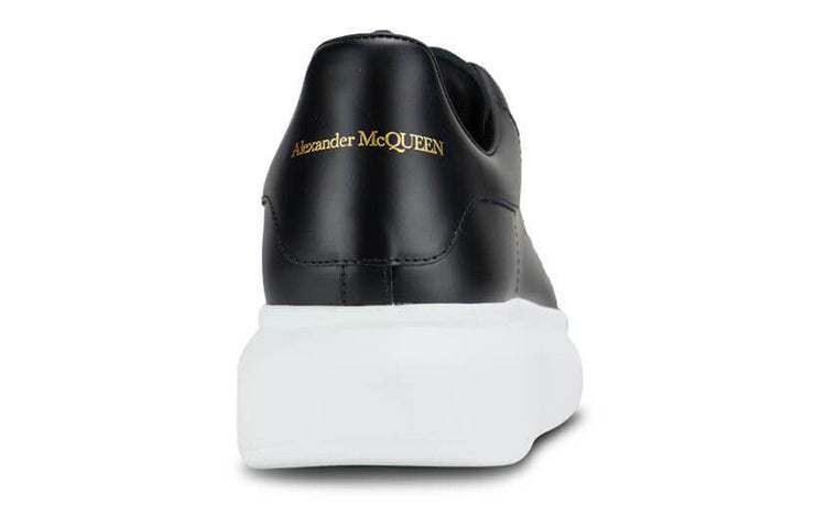Alexander McQueen Oversized Sneaker 'Black White Sole' 553680WHGP51000 - 4