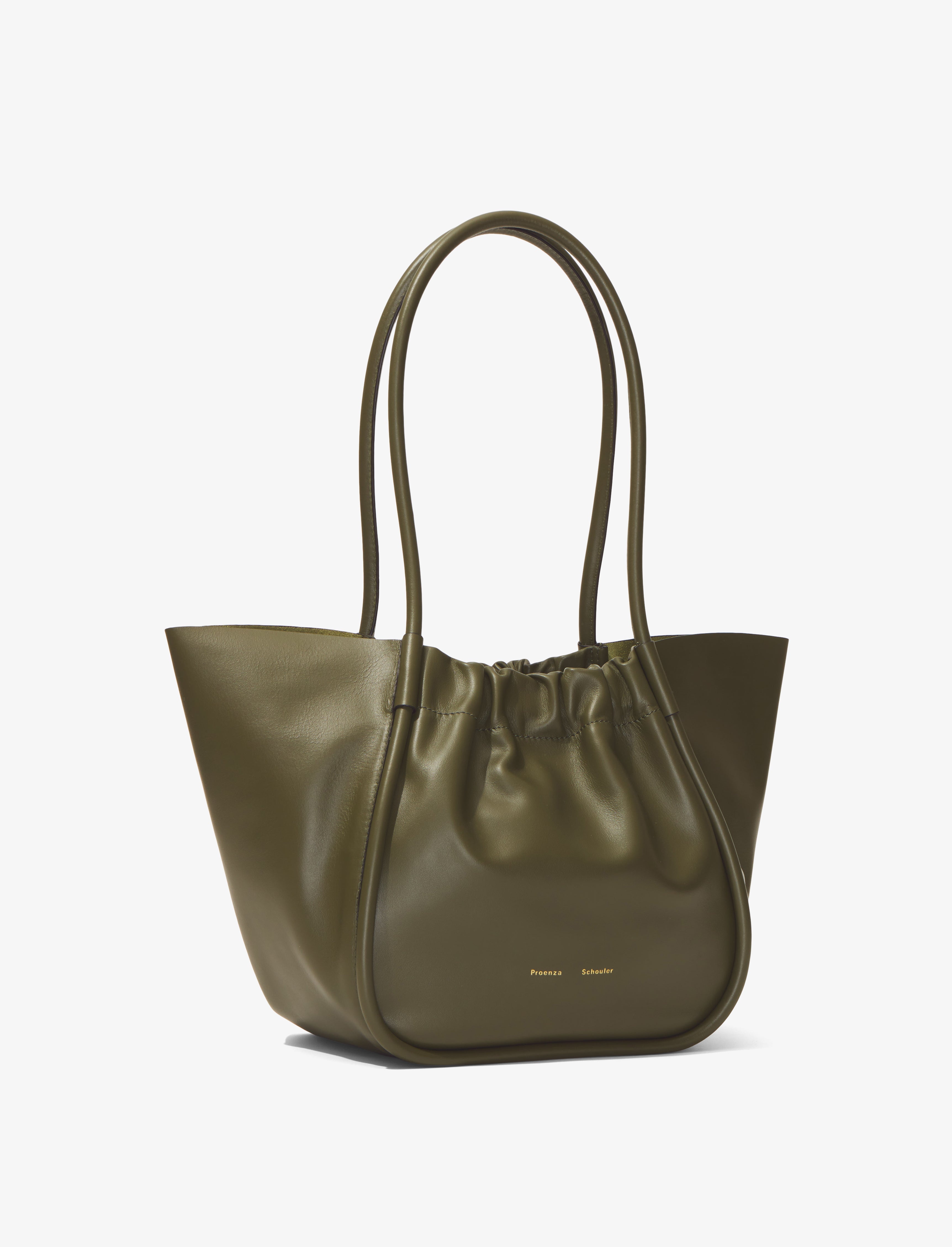 Proenza Schouler Large Ruched Leather Tote