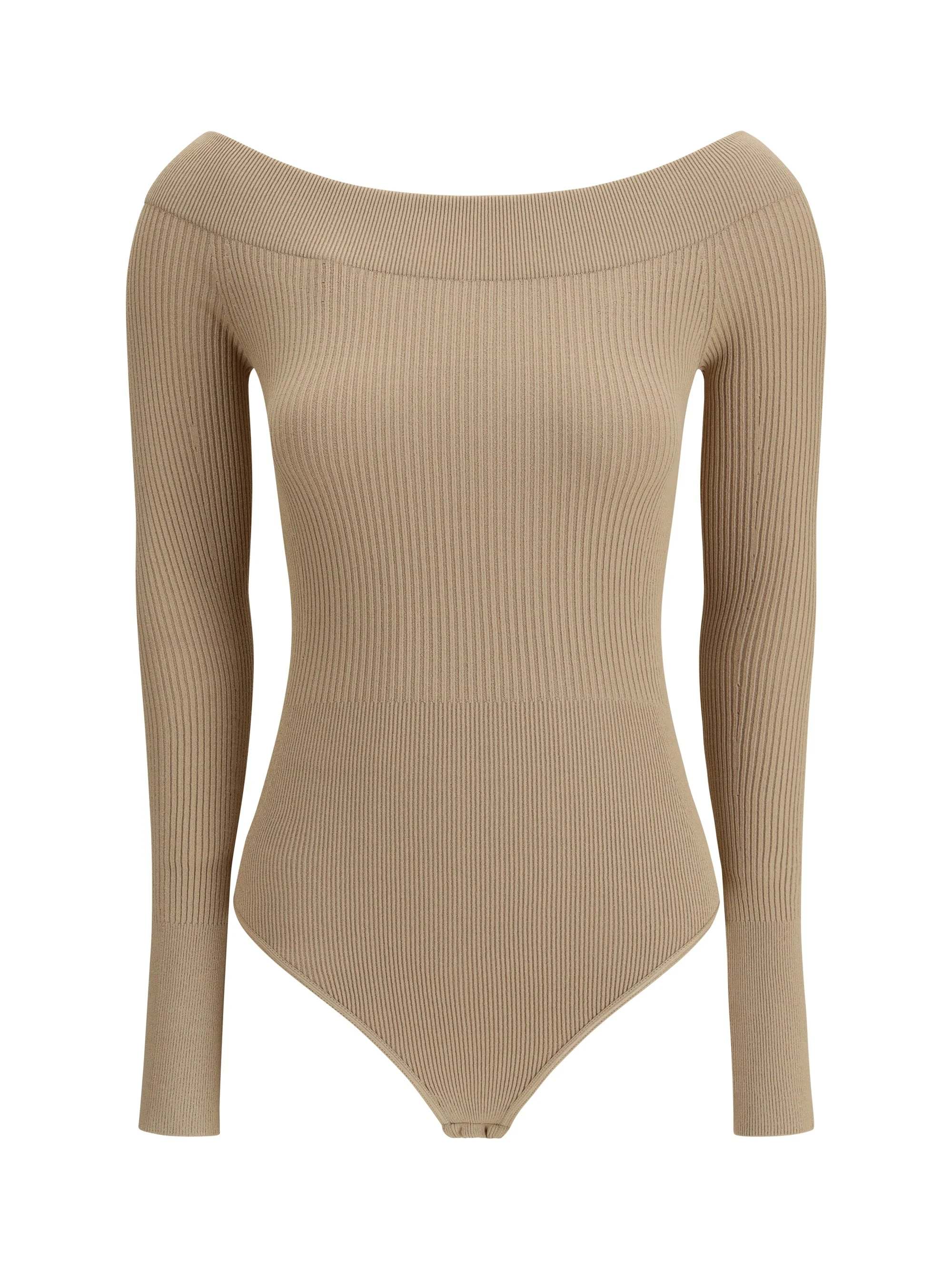 Alaïa Women Off-Shoulder Bodysuit - 1
