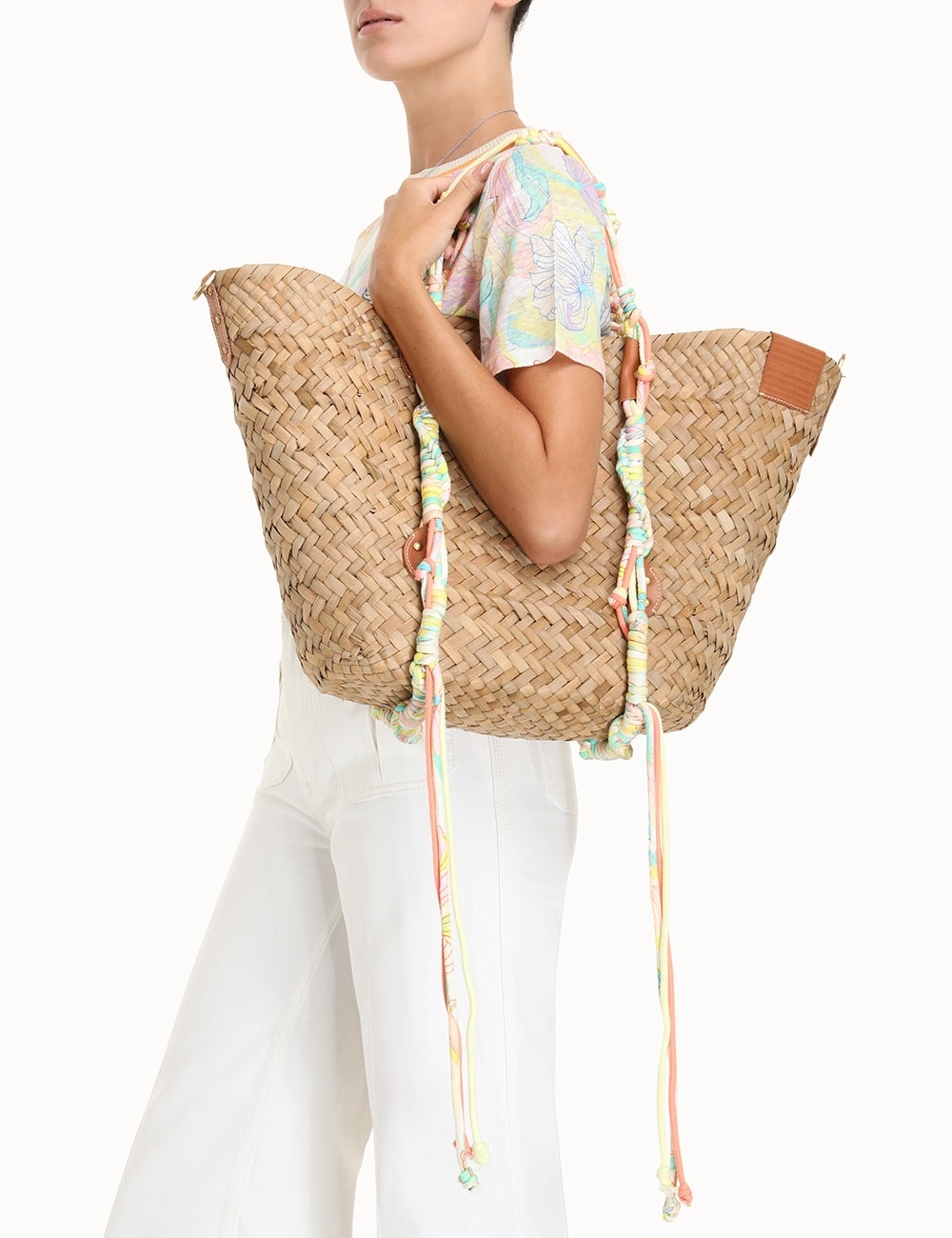 MACRAME WOVEN BASKET - 2