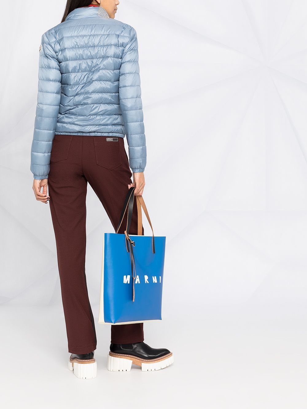 cropped quilted zipped jacket - 4