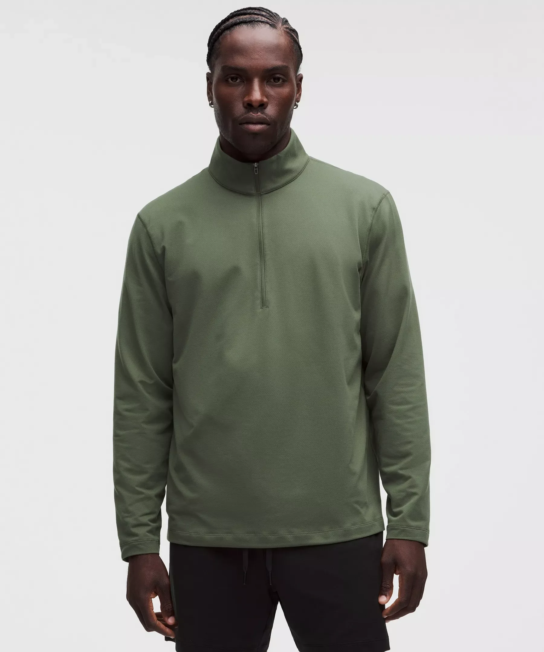 Mesh Soft Jersey Half Zip - 1