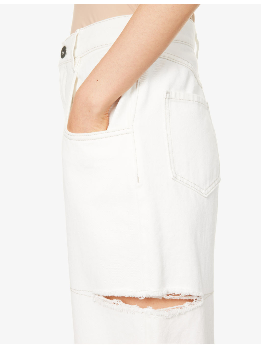 Icons cut-out straight-leg high-rise jeans - 5