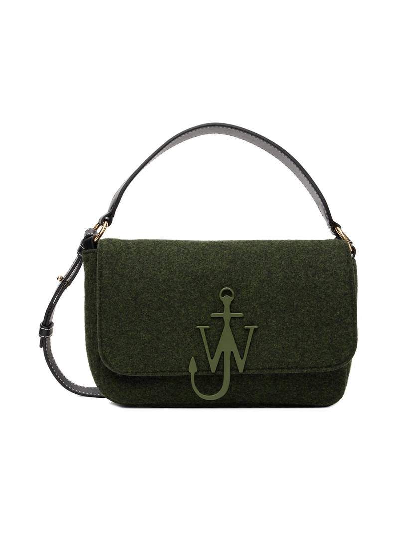 Green Midi Anchor Shoulder Bag 1