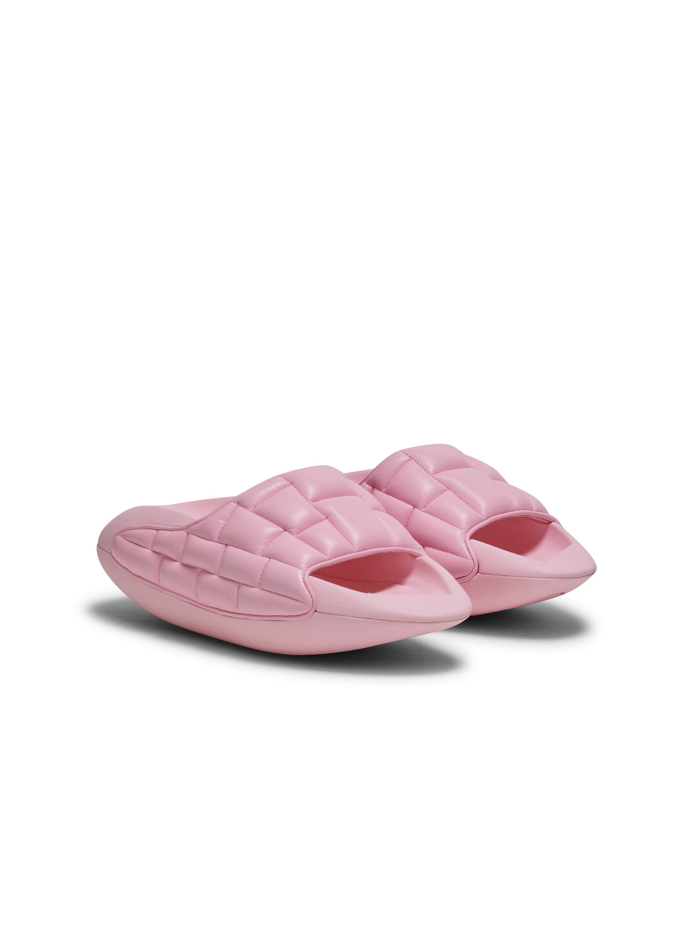 Quilted leather B-IT mules - 2