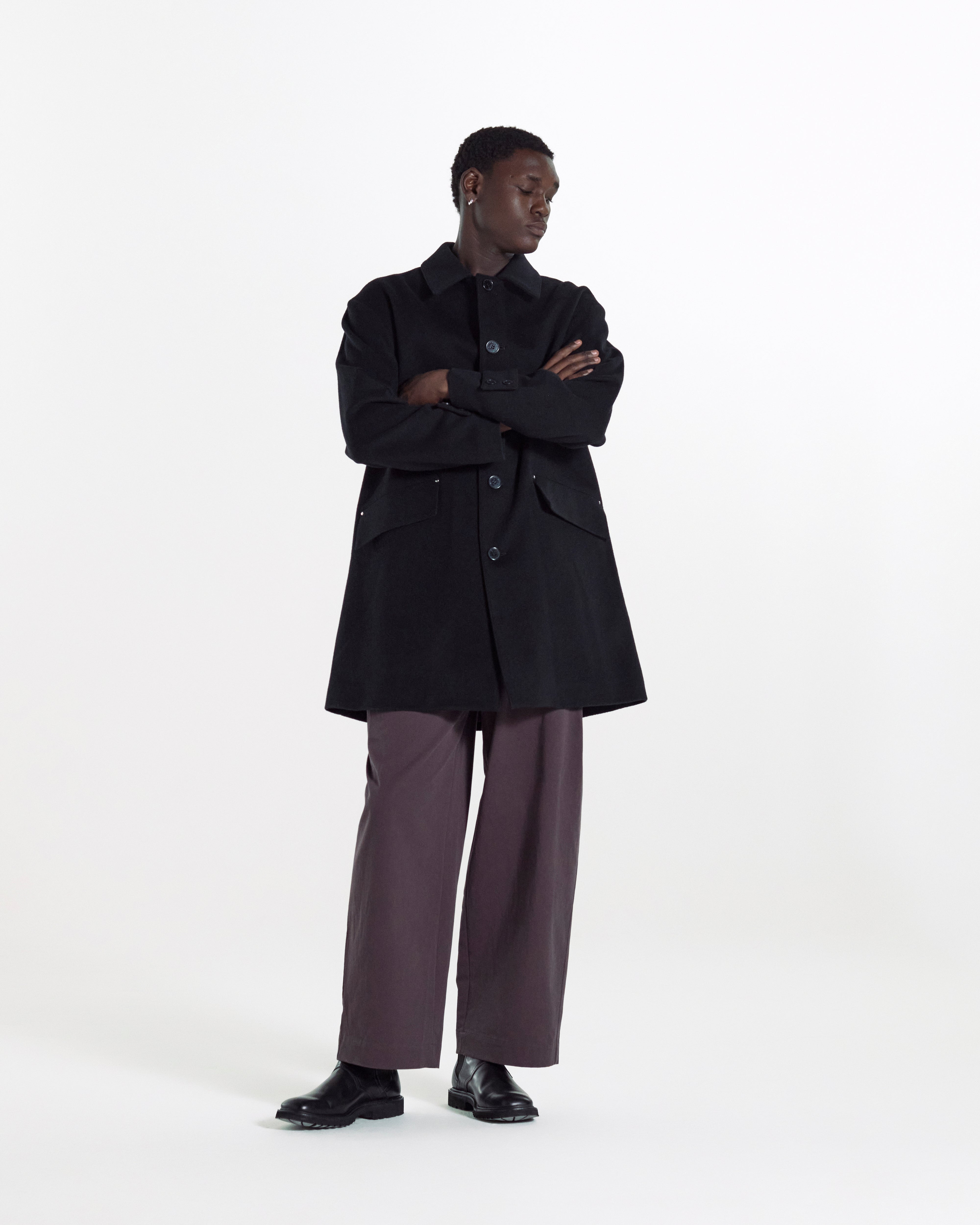 Humbie Cashmere Wool Blend Coat - 2